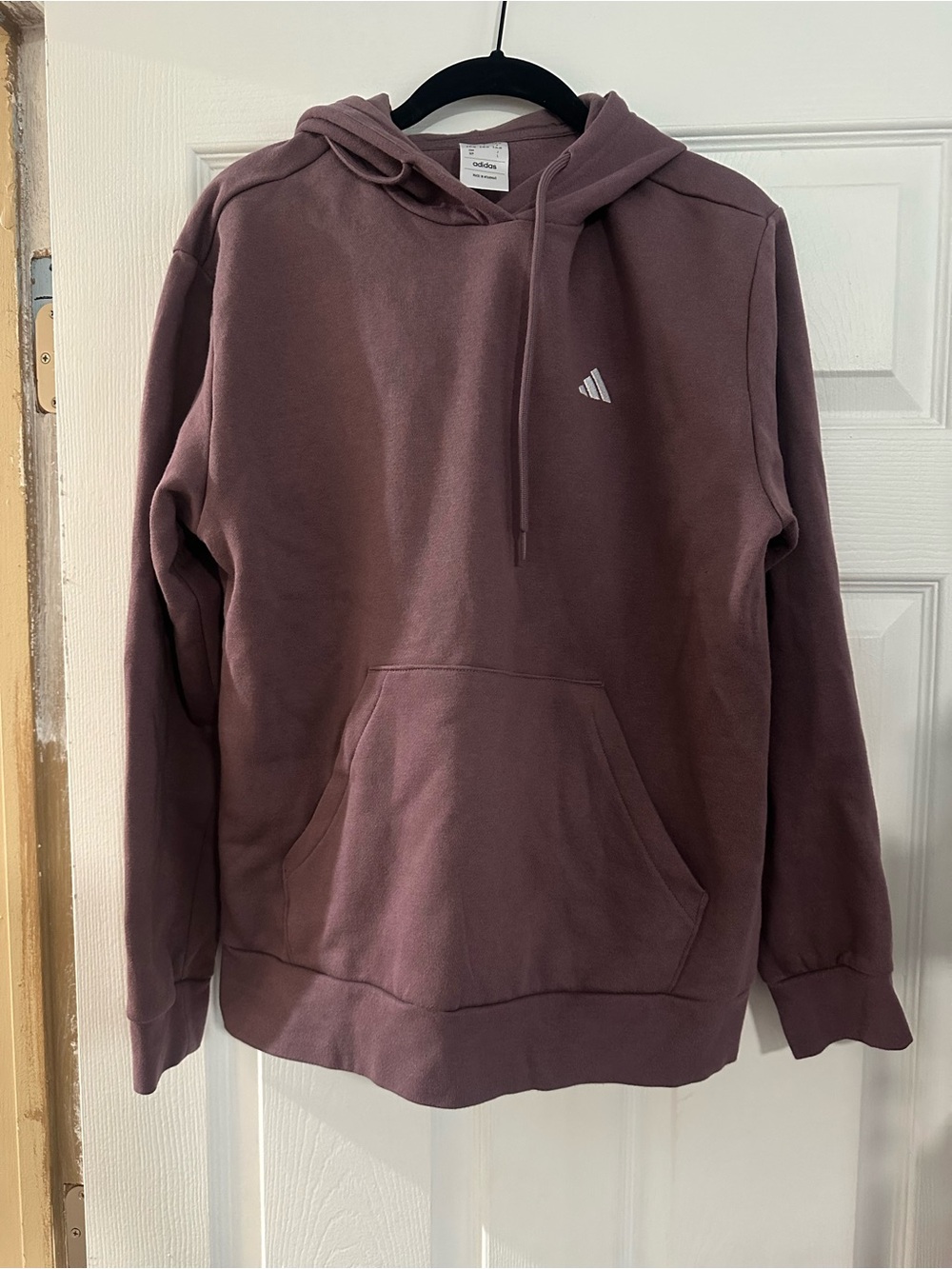 adidas Men's Hoodie in Dusty Mauve